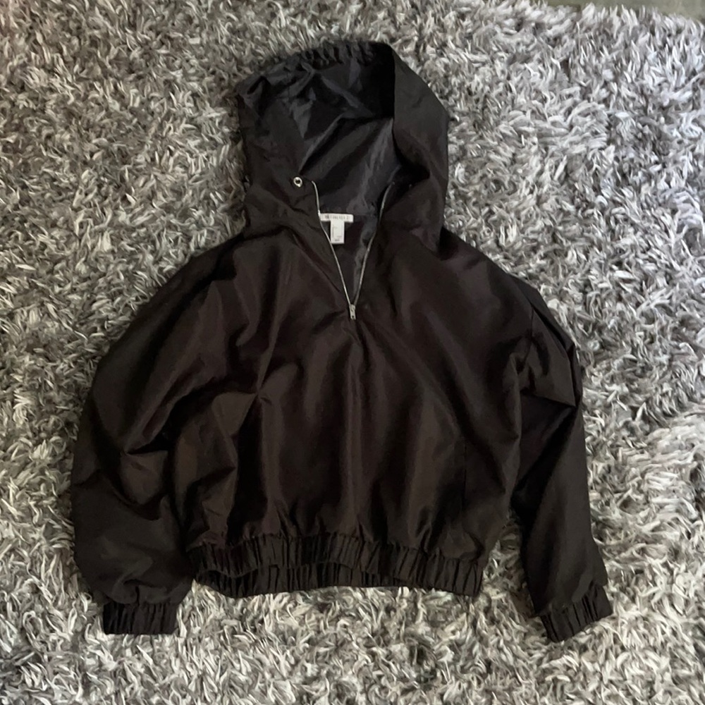Black forever 21 windbreaker
